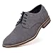 Jivana Men's Suede Oxford Dress Shoes Lace Up