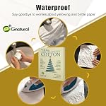 75% Coton 25% Linge Business Paper, Ivoire 85gsm 8.5"W x 11"L Resume Paper, ne sera pas obtenir papier d'impression humide 100/Box avec faible amidon