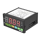 Material: Hecho de plástico ABS, el medidor del sensor multifuncional es ligero, resistente y duradera que desea utilizar