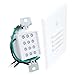 Elco Lighting ELST74BZ 12V LED Mini Step Light with Louvered Faceplate