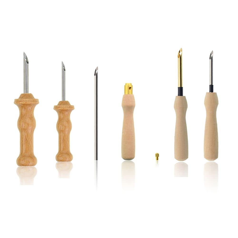 Aiguille De Poinçonnage Blanche, Réglable, Pour Broderie