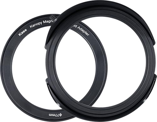 Kase Kanopy Magnetic Metal Lens Hood for Revolution/Revolution Plus 95mm Filters (Hood + 82mm Adapter) by Kase - Image 2