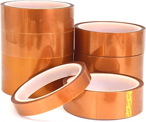 ZAMAKS Fita adesiva de isolamento térmico de alta temperatura, fita adesiva 33m de comprimento, fita