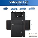 WhizProducts® Basic Kofferraumschutz Hund – wasserdichte Auto Hundedecke mit Seitenschutz – Robuste Kofferraum Schutzmatte für Reise & Transport für Hunde