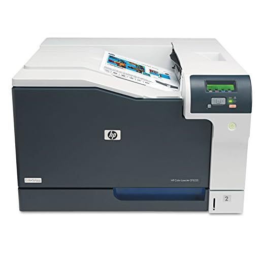 HP Color LaserJet Enterprise CP5225DN (CE712A) A3 Farblaserdrucker (Duplex, LAN, USB, 600 x 600 DPI) schwarz/weiß