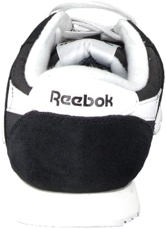 Reebok Men's Classic Nylon Sneaker, Black/White, 8.5 | Image 4