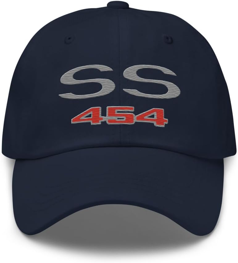 Chevelle SS 454 Dad hat for Classic Chevy Muscle Car Owners Enthusiasts Gear Heads Cap