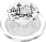 Wild Adventure Western Desert Country PopSockets MagSafe PopGrip for iPhone