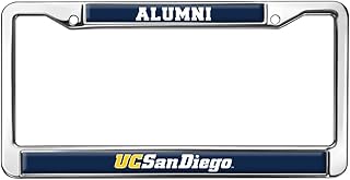 UC San Diego Alumni Logo Full Size Standard License Plate Metal Frame