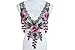 13.8"W x 17.5"L Venise Bridal Floral Trim Lace Applique Wedding B034#10