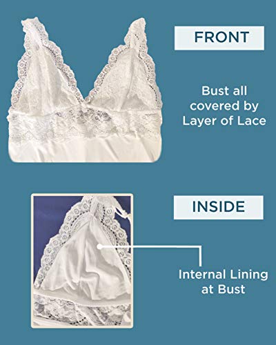 Camisola Lupo AF c/ Renda feminino Branco M