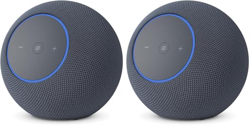 Image of Echo Studio (newest model) stereo pair, Graphite
