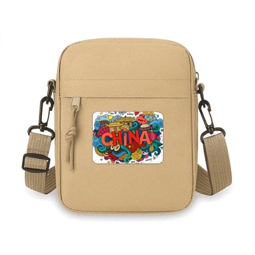 Sac à bandoulière pour téléphone portable aux finitions soignées