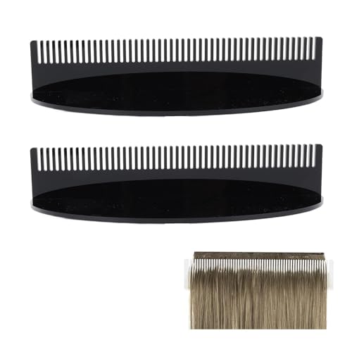 Organizador do Suporte das Extensões do Cabelo, Cremalheira de Exibição da Extensão do Cabelo Acríli