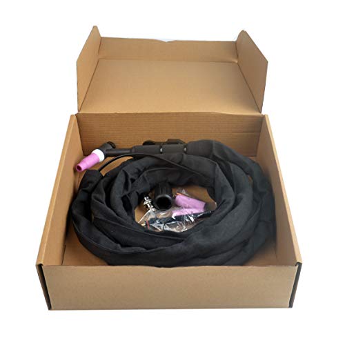 Wp17 Tig Welding Torch Air-Cooled Tig Welding 13 Feet Cable,Connector: M16* 1.5 Two-Pin Socket #TOP5