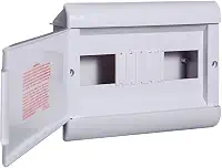 Quadro Embutir Ouro Box 12 Módulos Din Porta Opaca Steck Branco 12 Módulos