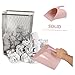 PRETYZOOM Ergonomic Handheld Dustpan Pink Long Handle Dust Pan Only for Room Office Portable Trash Shovel