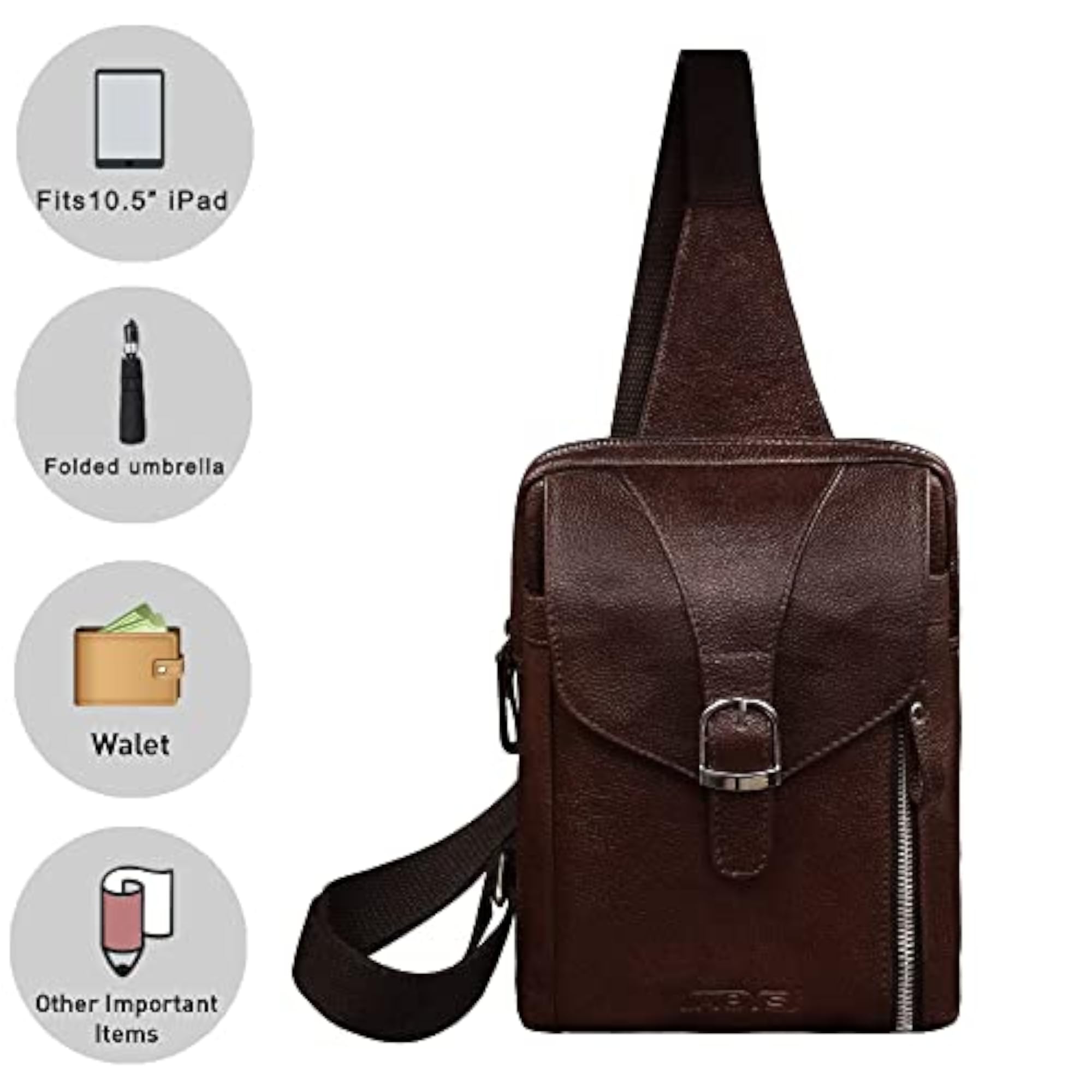 Genuine Leather Passport Holder for Men & Women