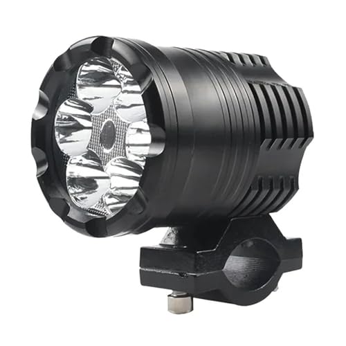 Foco LED adicional de 6 chips para moto luces auxiliares impermeables de motocross 1 PCS