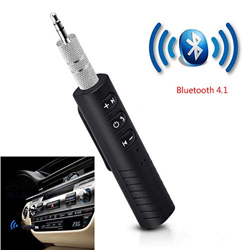 Bluetooth Receiver, ROFAKU Wireless Aux Receiver 4.1 Audio Receiver Car Kit Bluetooth Transmitter