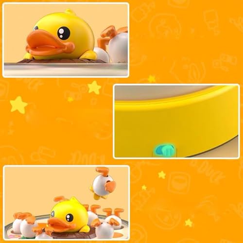 Image of Duck Catching Game Electric Jumping Duck Toy Interaction Rotating Board Game|Baby | Toys for Baby | Developmental Baby Toys|1 Set Rotating Bouncing Board Game