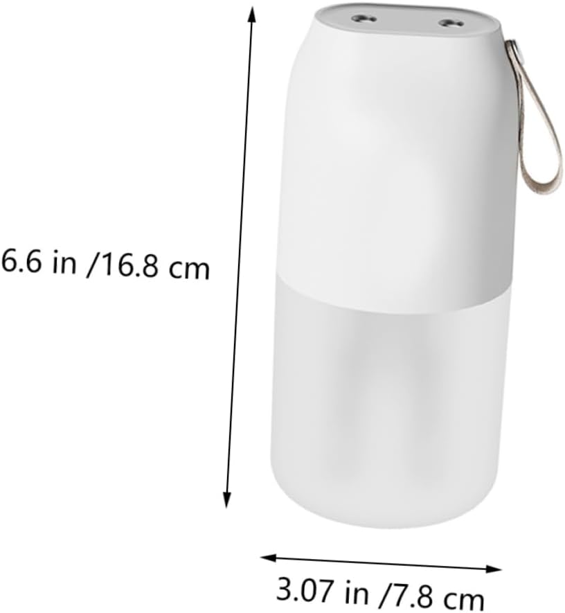 Hemoton Cute Humidifier for Car Portable Small Battery Operated Humidifier Dual Spray Aroma Diffuser Night Light
