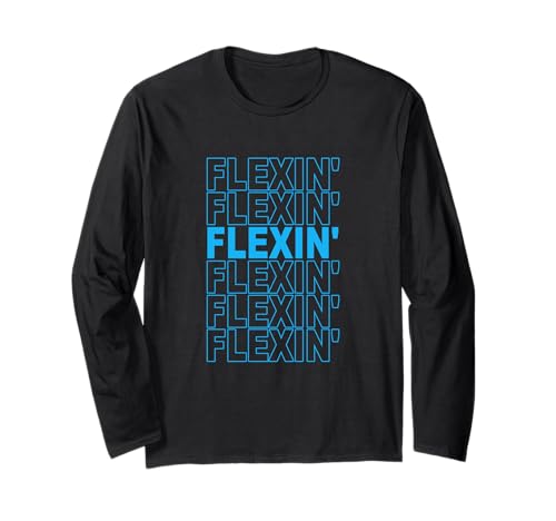 Blue Color Flexin' On Repeat Blue Graphic ����T�V���c