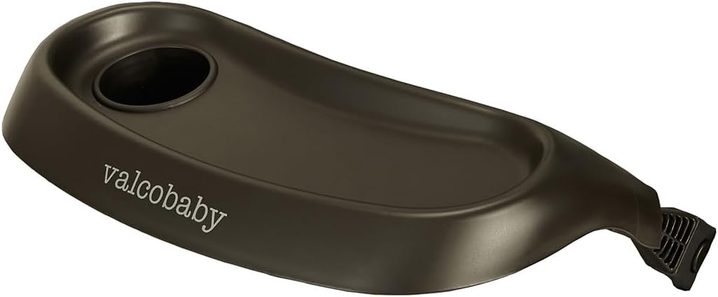 Snack Tray for Strollers - Deep Catchment Area with Cup Holder - Easy Click-in Design