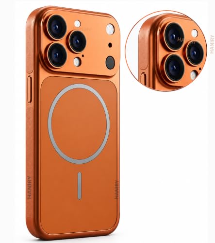 HANIRY Store Compatible iPhone 14 Pro Max Cover Case Orange - Image 3