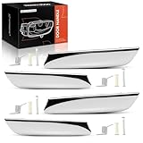 A-Premium - Interior Door Handle Levers Front Rear Driver Passenger - Compatible with 2007 2008 2009 2010 2011 2012 2013 2014 Chevy Silverado Tahoe Suburban Avalanche & GMC Sierra Yukon & Cadillac