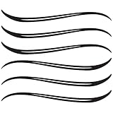 Pinstripes for Car, Bike Decoration Bumper Glass Vinyl Decal Sticker (P-12)