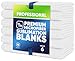 Microfiber Waffle Weave Kitchen and Dish Drying Towels | 16 x 24 in. (6 Pack) | Absorbent, Streak Free, Thick | White