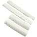 Luvay Guitar Bridge Saddle & Nut Replacement - Made of Real Bone for Acoustic Guitar, 2 Sets of 4pcs
