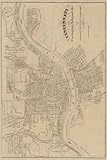 Cincinnati Map Journal: Vintage 1865 Map of Cincinnati Notebook (Blank Lined Journal, 6