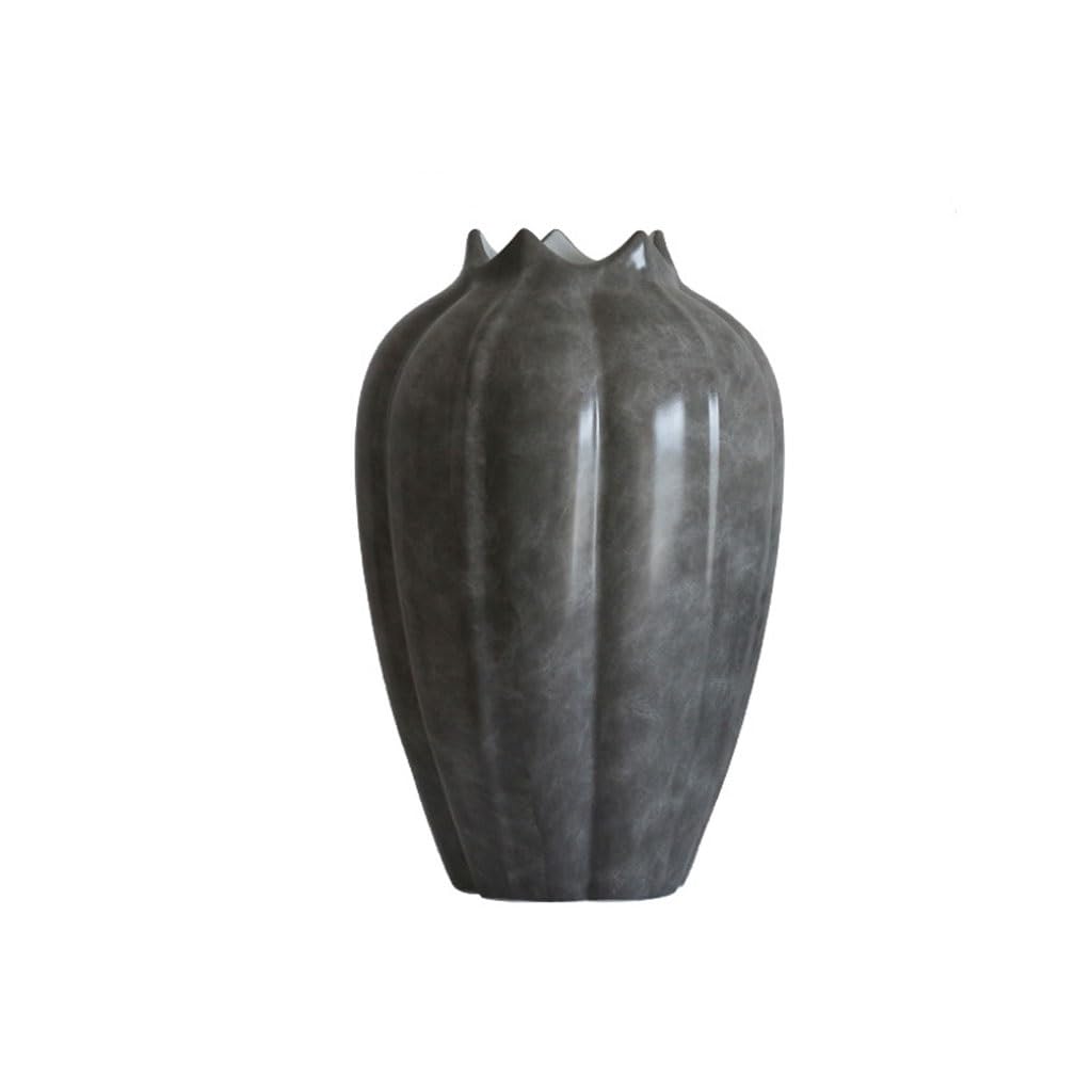 EINES Chinese Ceramic Vase Dining Table Tea Room Flower Arrangement Home Living Entrance Crafts Ornaments(B)