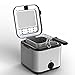 FHKBB Fritteuse Easy Clean 2,5 l Friteusen mit Öl Fritteuse Fritteuse 1000 W Einstellbare Temperaturregelung, Easy Clean