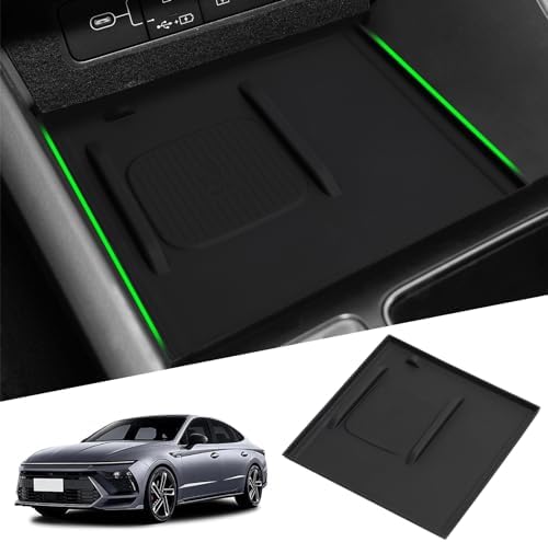 Amazon.com: Center Console Wireless Charging Mat for 2024 2025 2026 ...