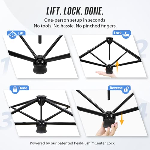EAGLE PEAK 8x8 Pop Up Canopy