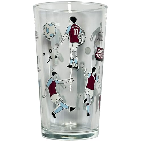Aston Villa Pint Glass