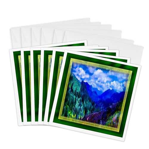 Cartes de vœux Beauty of Nature 3dRose : le coffret idéal pour accompagner tous vos cadeaux