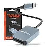 DriverGenius ProRead V9 | USB-C UHS-II/SD4.0 Kartenleser - Hochgeschwindigkeitslösung für SD/SDHC/SDXC-Karten (DSLR/Spiegelreflexkameras) - Metallgestaltung für Fotografen & Videografen (U3CR01-III)