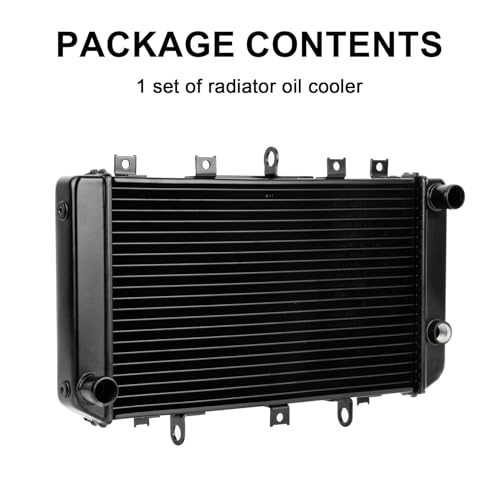 PSLER Ölkühler Kühler Motorkühler Wassertank Kühler für Z750 2004 2005 2006 für Z750S 2005-2006 Motorradzubehör