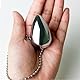 Edelstahl Analkugeln Set - 2 Eier mit 50CM Kette für Anal Prostata Vaginal