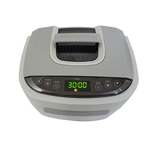 Isonic P4821 Commercial Ultrasonic Cleaner, Plastic Basket, 110V, 2.6 Quart/2.5 L, Beige #TOP1