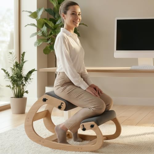 NYPOT Ergonomic Kneeling Chair with Adjustable Sea Review