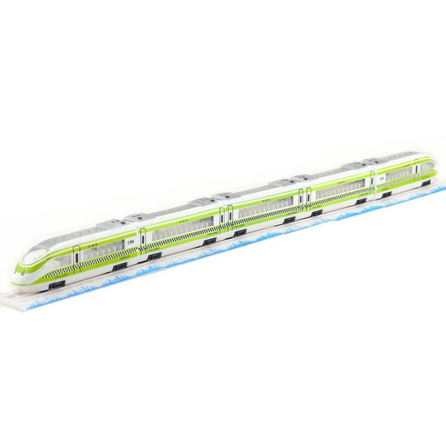 ТоуUAE - Alloy Pull Back CRH-40BC rail train model,rail train Тоу,high simulation children's train Тоу, (Green)