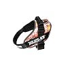 Julius-K9, 16IDC-PNF-2, IDC Powerharnas, hondenharnas, Maat: 2, Roze met bloemen