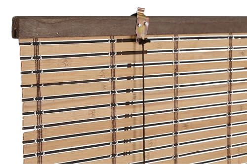 Estor bambu naturel 90x175 cm store enroulable pour fenêtres - 3