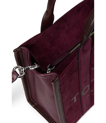 Marc Jacobs The Suede Medium Tote Bag, Dark Plum4