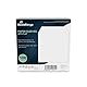 MediaRange Papiertaschen für 1 Disc, mit Lasche, ohne Sichtfenster, weiß, 100er Pack